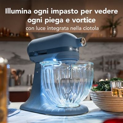 Kitchenaid Food processor 5KSM50GSVEBP Blue Peppercorn Lifestyle